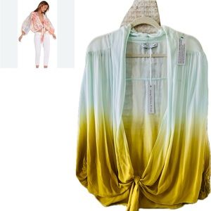 NEW with TAG! Young Fabulous & Broke Summerheat Front Tie Boho Crop Top - size M